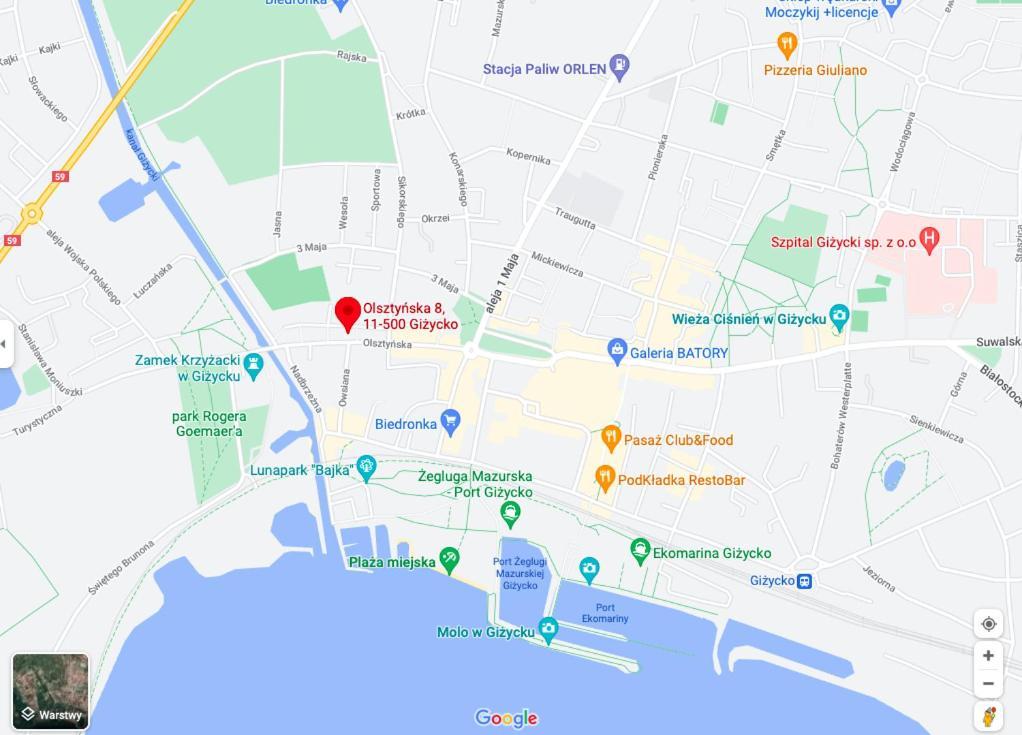 Marco Apartment 8 Giżycko Eksteriør bilde